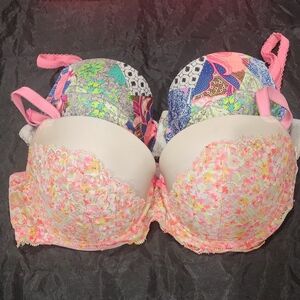 Victoria's Secret  Dream Angels Demi Bra 32DDD, Set of 2